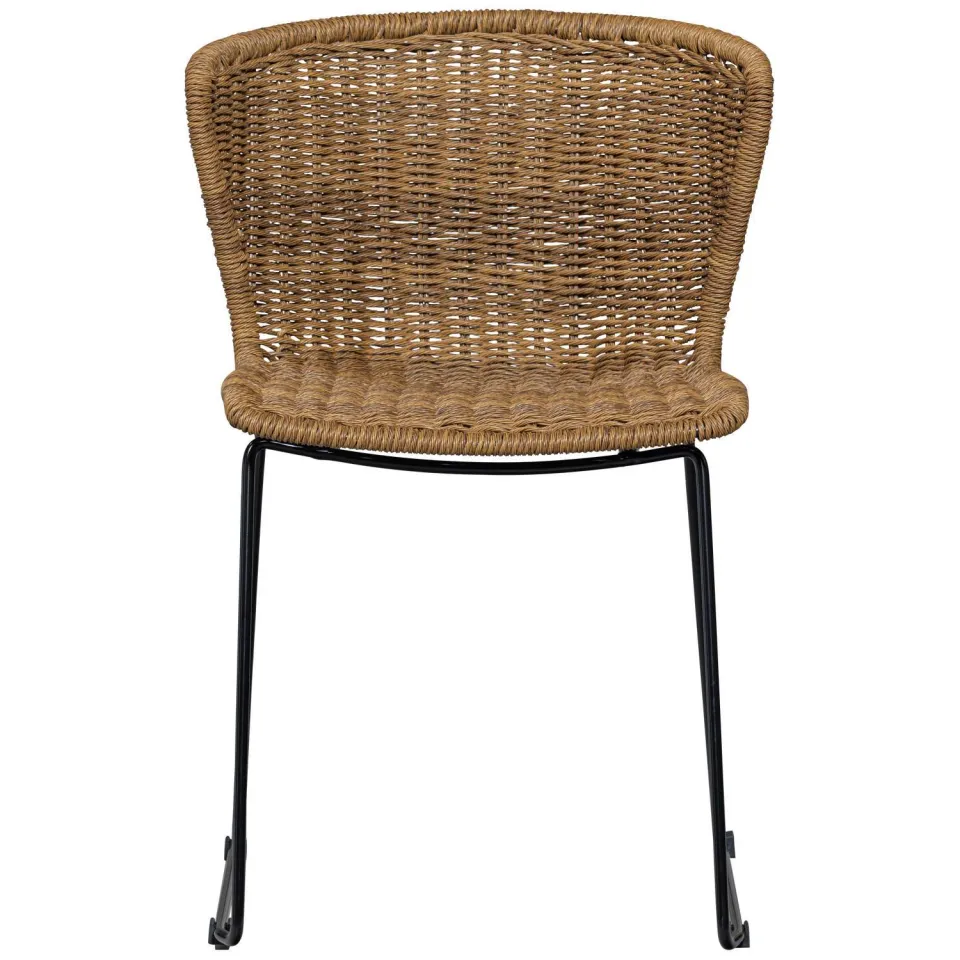 WOOOD Wings Tuinstoelen - Zand - Kunststof - 78x55x54 - Set van 2, foto 2