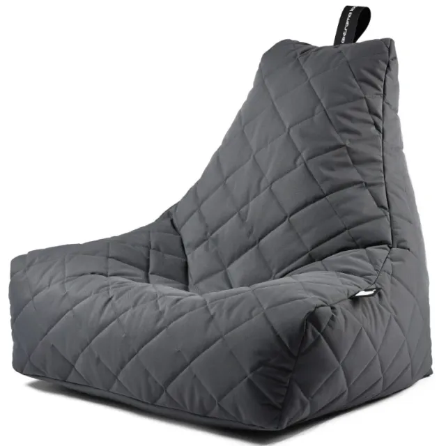 Extreme Lounging zitzak b-bag mighty-b Gewatteerd - Grijs
