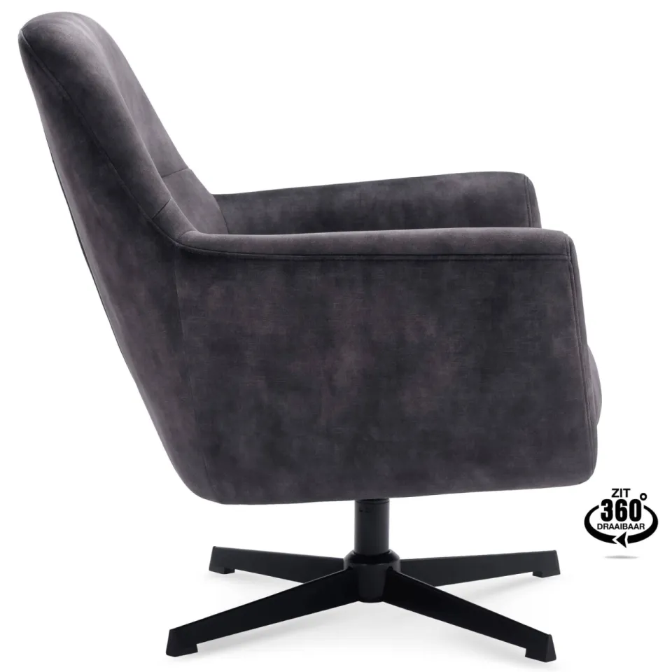 Wehkamp Home fauteuil antraciet, foto 3