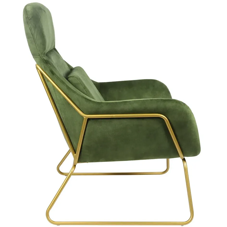 fauteuil Adriana groen, foto 3