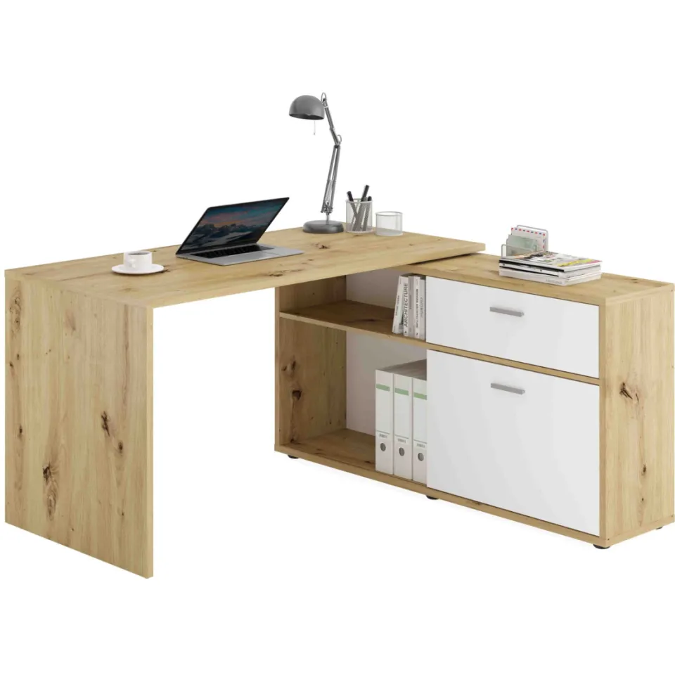 Bureau Colorado Eiken Bruin | Wit