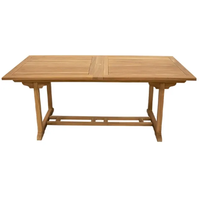 Damn Uitschuifbare tuintafel 180cm bruin
