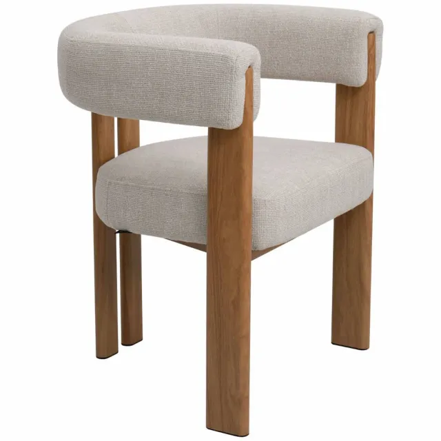 Giga Meubel eetkamerstoel Aragon beige licht