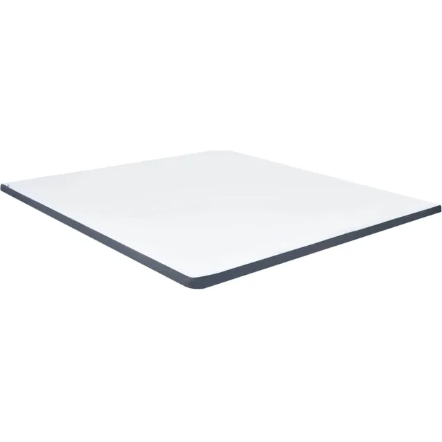 vidaXL Boxspringtopmatras 200x160x5 cm medium zacht Wit