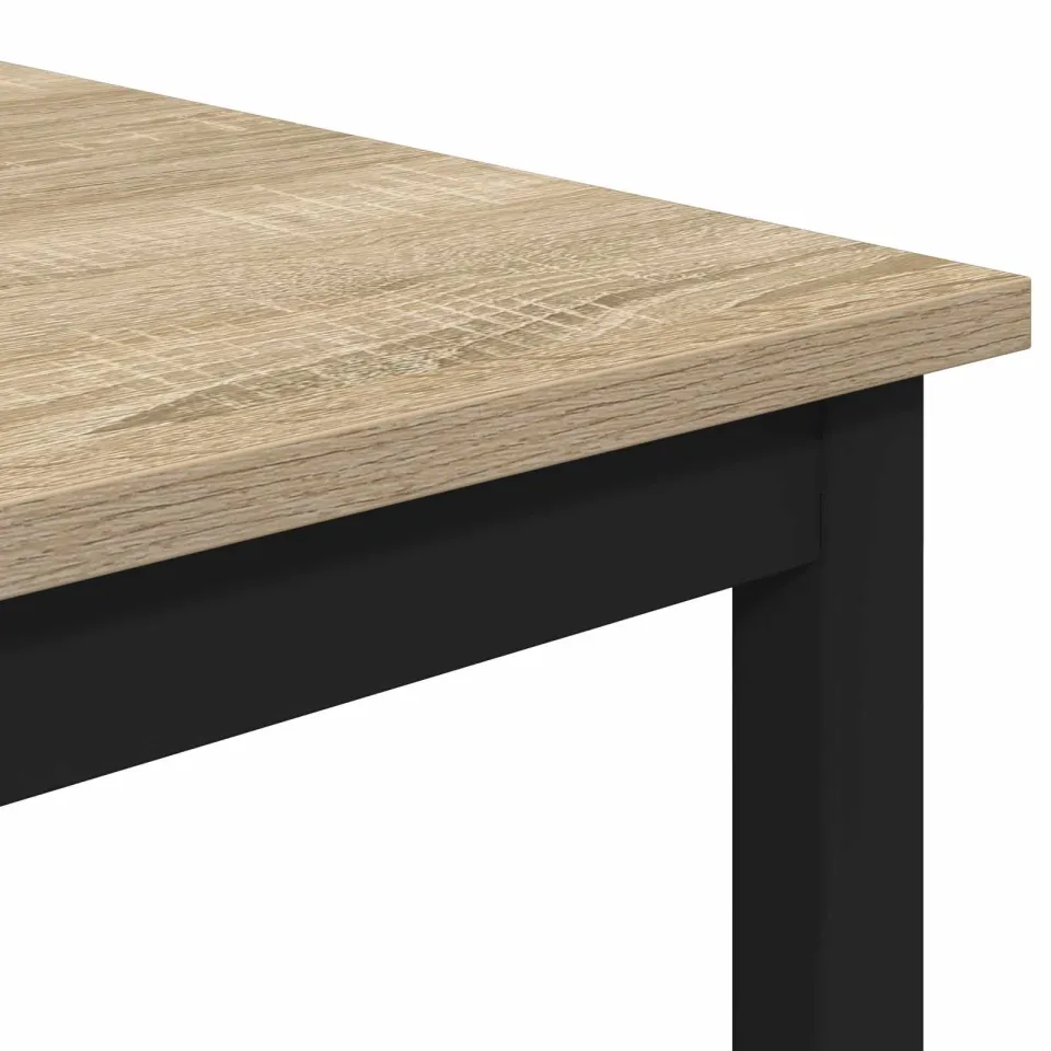 vidaXL Barkruk 2 st Sonoma Eiken 40 x 32 x 74 cm Bewerkt hout, foto 4