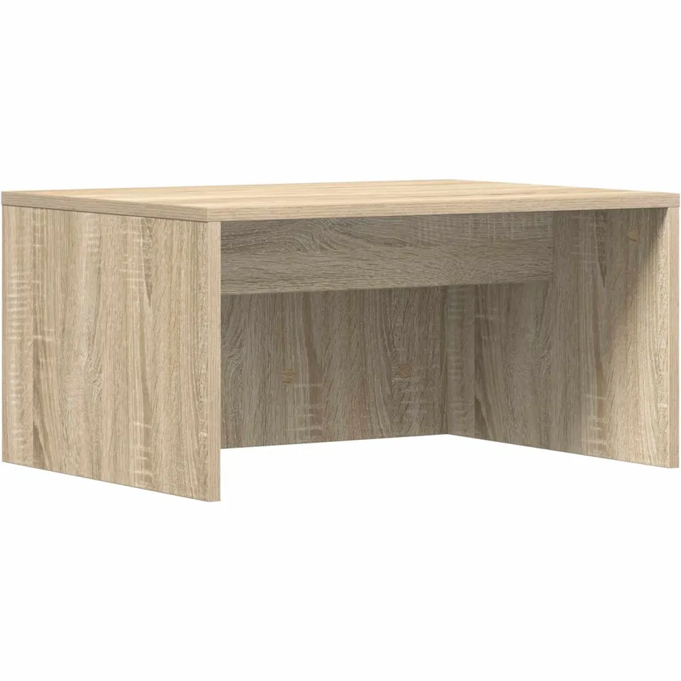 vidaXL Wandbureau Sonoma Eiken Bewerkt hout 60 x 45 x 30 cm, foto 3