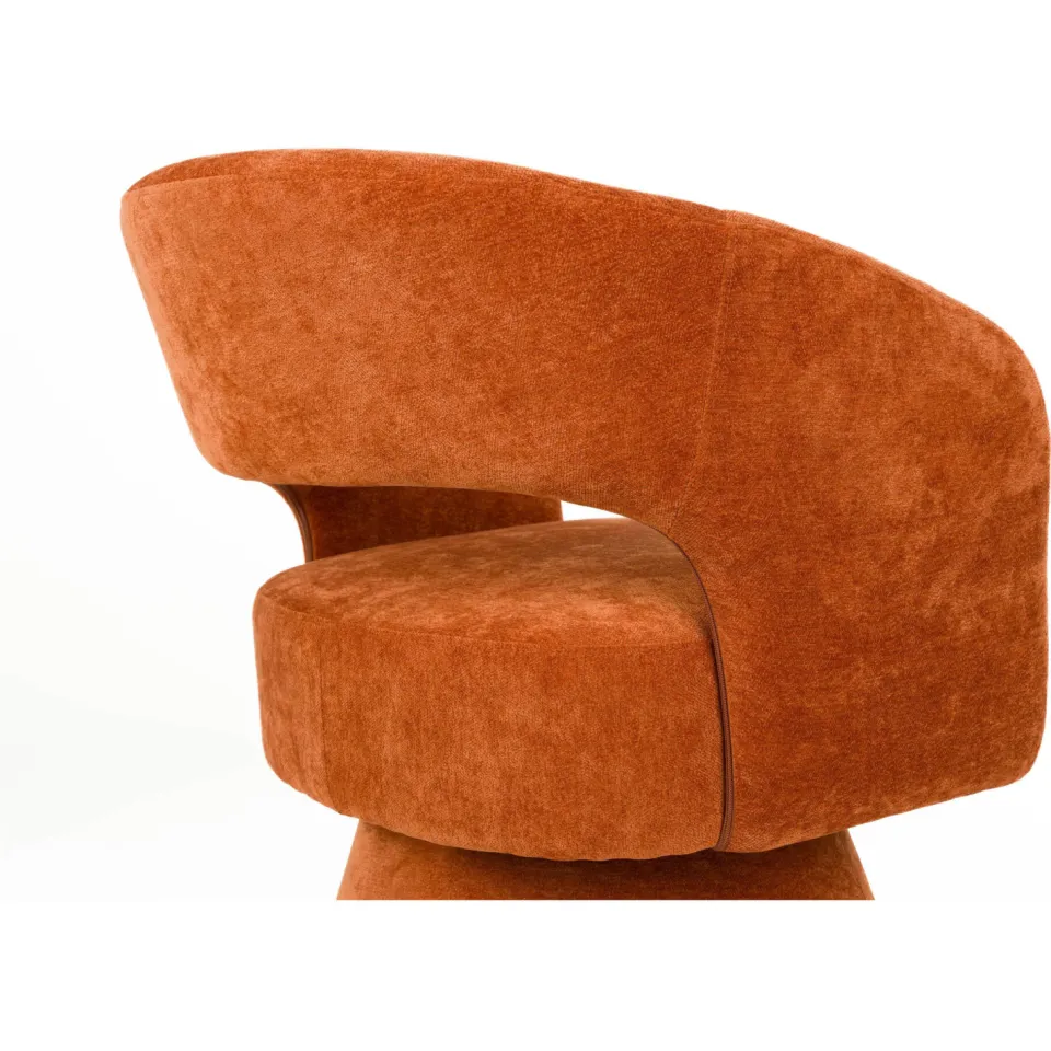 Housecraft Living fauteuil Charina oranje, foto 5