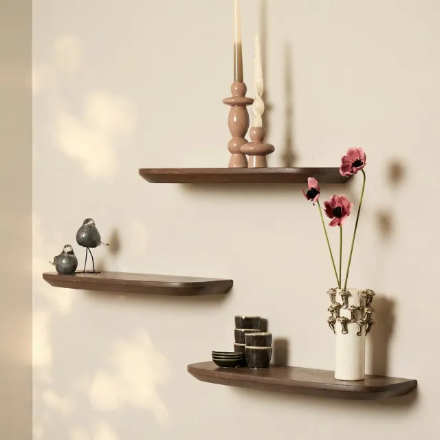 Starfurn Wandplank Gusta - Bruin - 20x60x4 cm