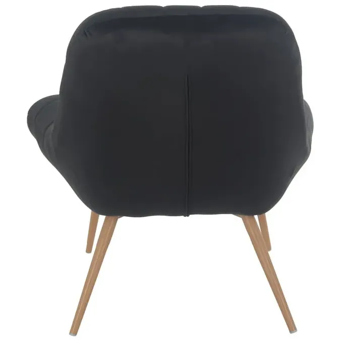 Fauteuil Louis zwart, foto 5