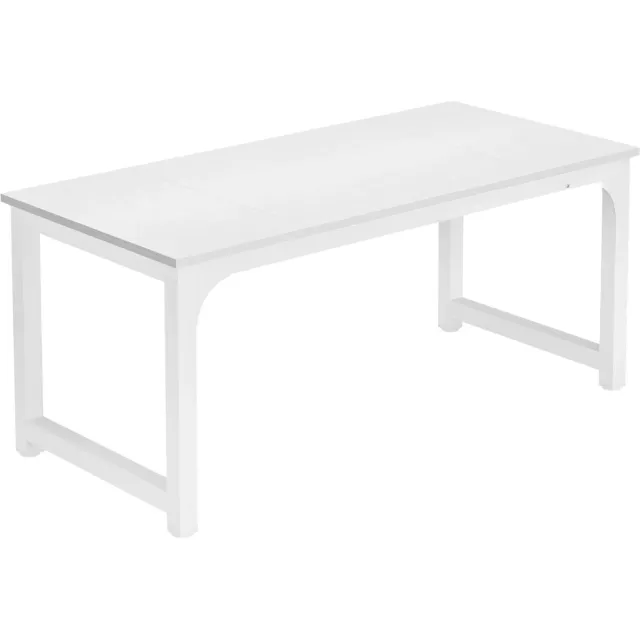 Happiq Bureau Veyra - 160cm - Wit - Computerbureau - Voor thuis of werk