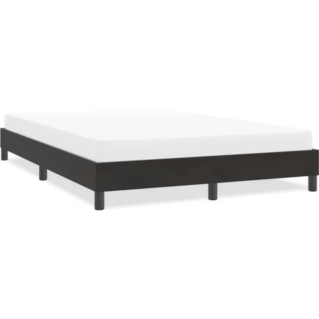 vidaXL Bedframe zonder matras 160x210 cm fluweel zwart
