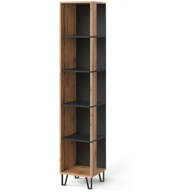 Vicco Amber Boekenplank – 36 x 186.6 cm Eiken Wotan