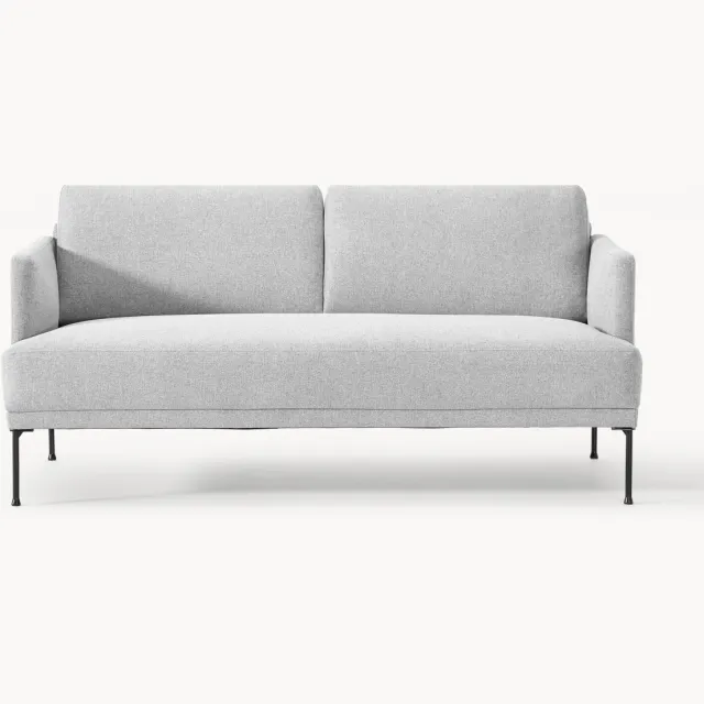Westwing Collection Bank Fluente (2-zits) Grijs