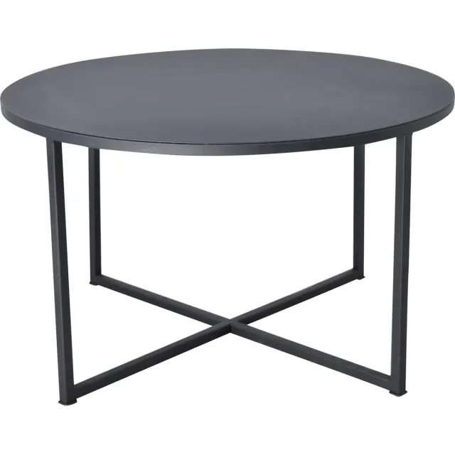 LOFT42 Metal Small Salontafel Rond - Metaal - Ø60x35,5 Zwart