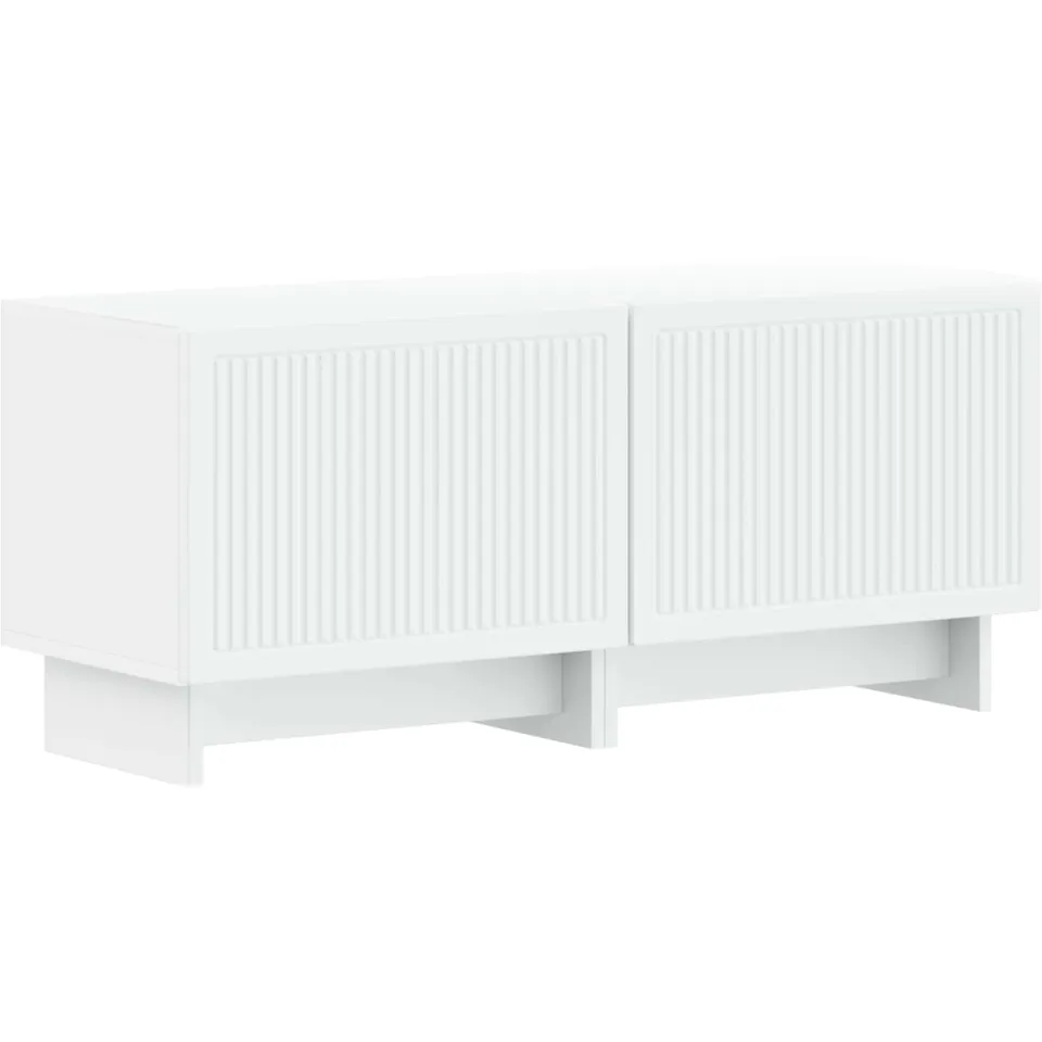 vidaXL Tv-meubel Wit Bewerkt hout, foto 3