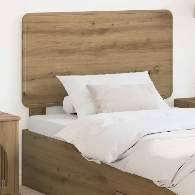 vidaXL Hoofdbord Artisan Eiken Bewerkt hout Bruin