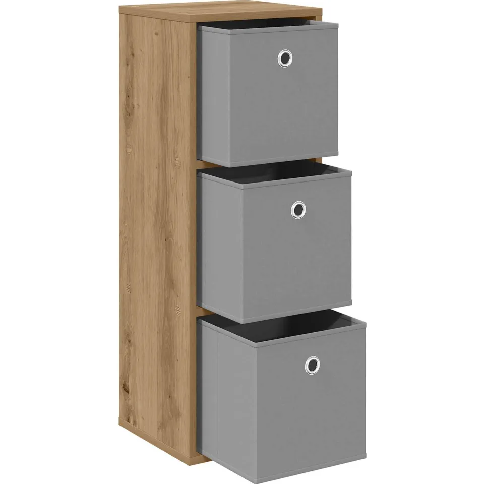 vidaXL Dressoir Artisan Eiken 30,5 x 27 x 84,5 cm, foto 4