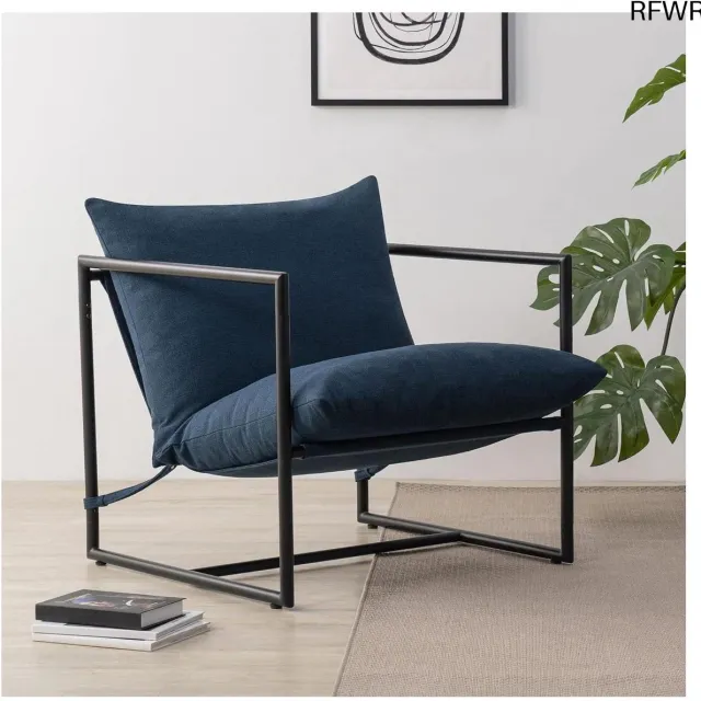 RFWR Sling Accent Stoel in Marineblauw - Modern en Comfortabel
