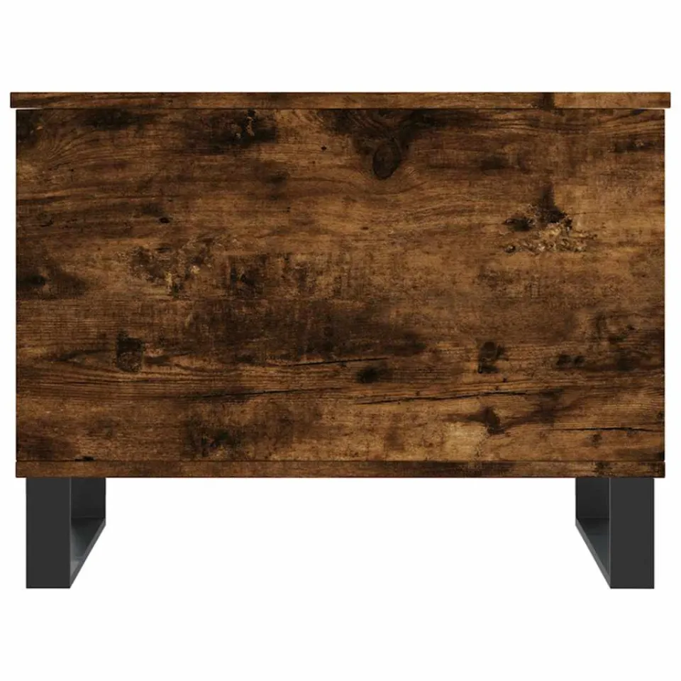 vidaXL Salontafel 60x44,5x45 cm bewerkt hout gerookt eikenkleurig, foto 4