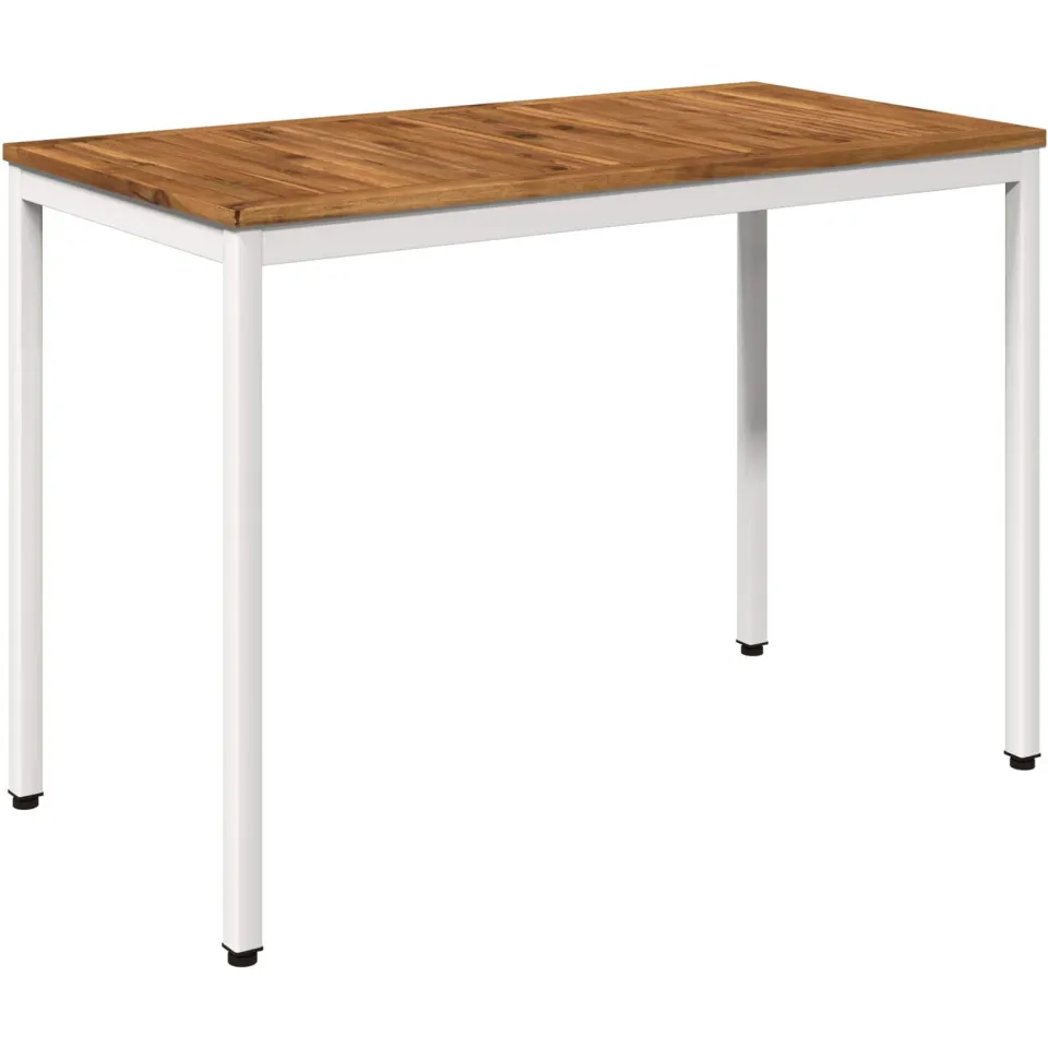 vidaXL Tuindiner tafel NAARDEN Natuurlijk en Wit 108,5 x 55 x 75 cm, foto 3