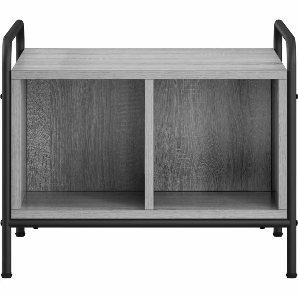 vidaXL Salontafel Grijs Sonoma 50 x 49 x 41 cm Bewerkt hout