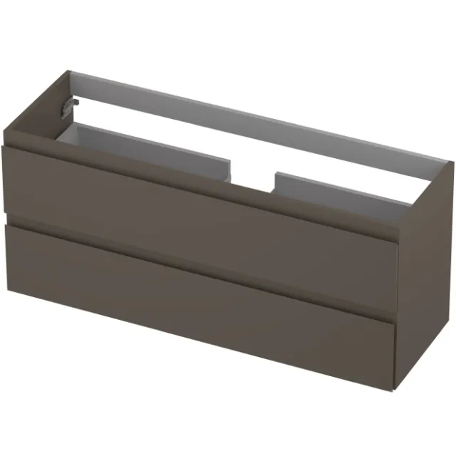Ink onderkast 2 laden greeploos mat taupe
