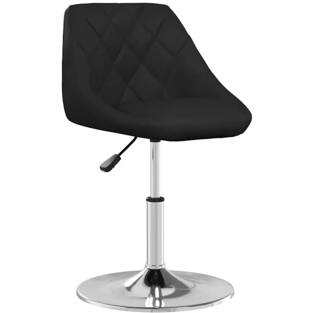 vidaXL Barkruk kunstleer zwart