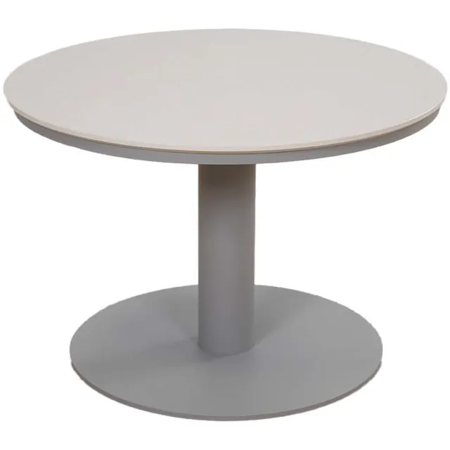 Normin Ronde loungetafel Barletta 60 cm | Sandstone/Camel | Kunststof & aluminium Sandstone, Camel