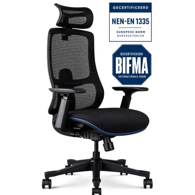 Stane Premium Foam Ergonomische Bureaustoel - Office Chair - Bureaustoelen voor Volwassenen - NEN-EN1335