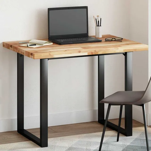vidaXL Tafelblad rechthoekig 100x70x4 cm massief acaciahout Bruin