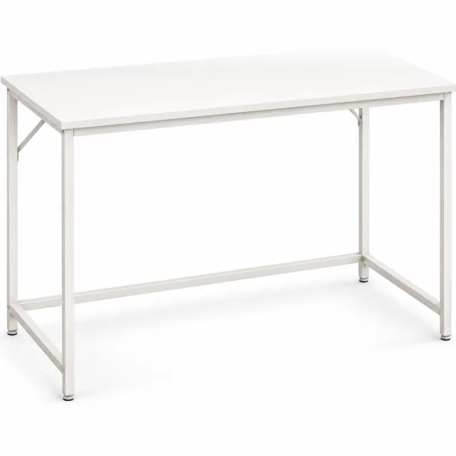 Luxevo Bureau - 120 cm Industrieel Design - Wit