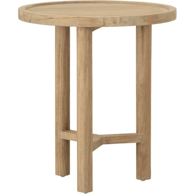 DTP Home Coffee table Forte round small,45xØ40 cm, teakwood natural Naturel