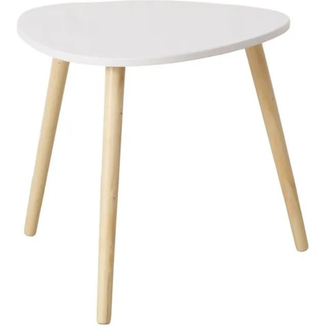 Boltze bijzettafel Visby grenenhout 45 x 48 cm (hxdia) Bruin