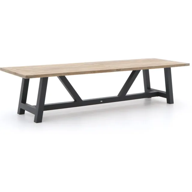 Bellagio tuinmeubelen Bellagio Bresimo dining tuintafel 330x100cm Grijs