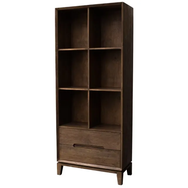 Livingfurn Cortez boekenkast mangohout