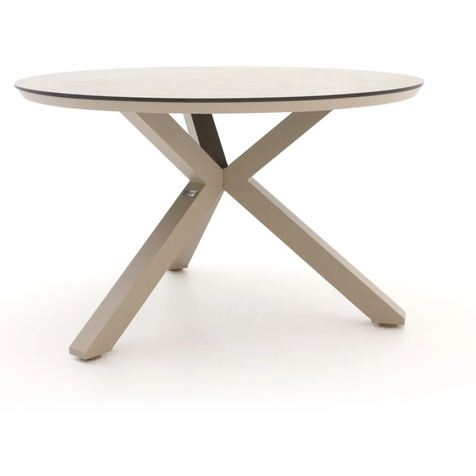Tierra Outdoor Orbital dining tuintafel ø 120cm (h: 75cm) taupe, foto 3