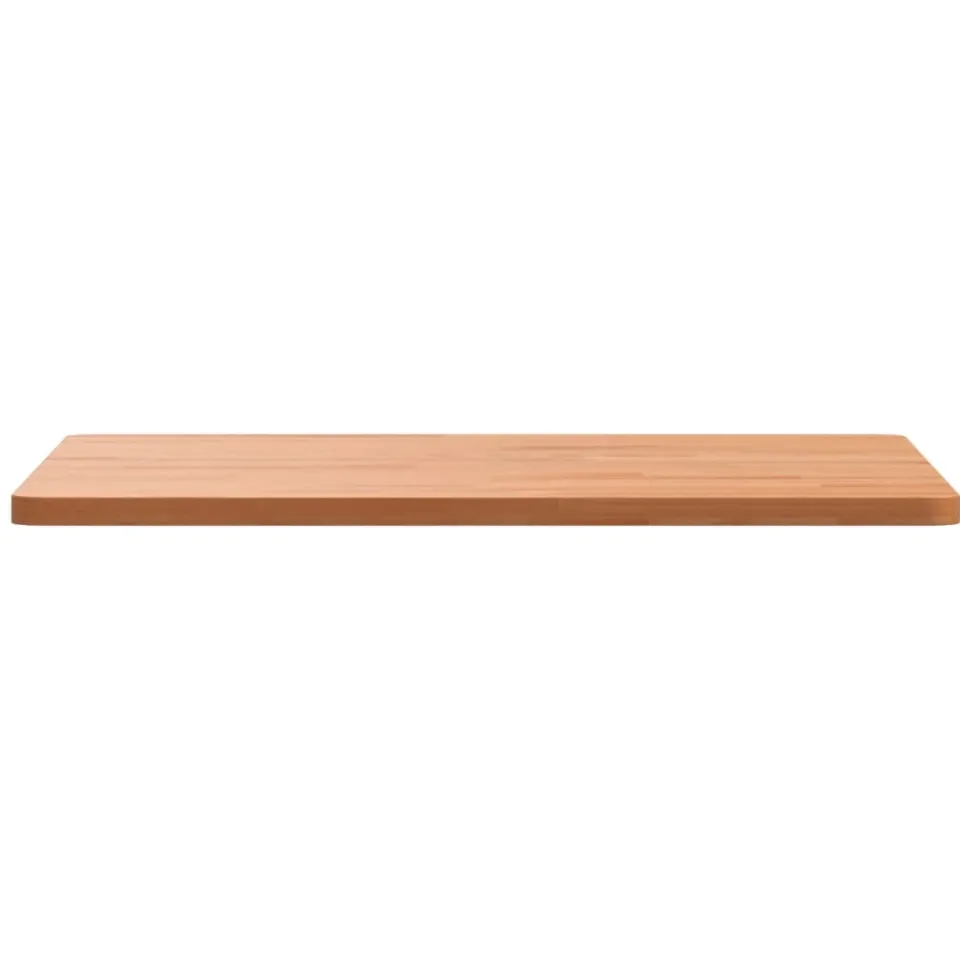 vidaXL Tafelblad vierkant 50x50x1,5 cm massief beukenhout Bruin