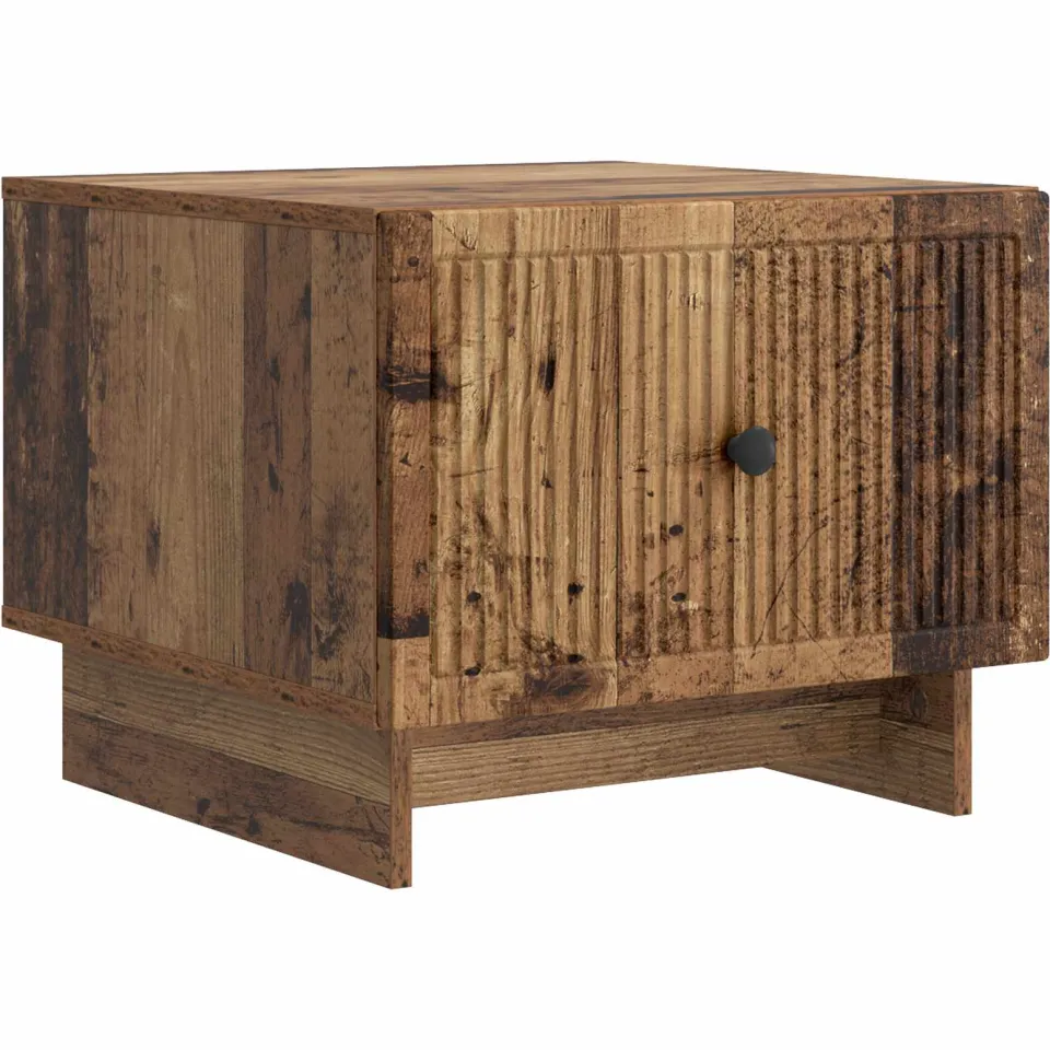 vidaXL Salontafel Oud hout 49 x 50 x 40 cm Bewerkt hout bruin, foto 3