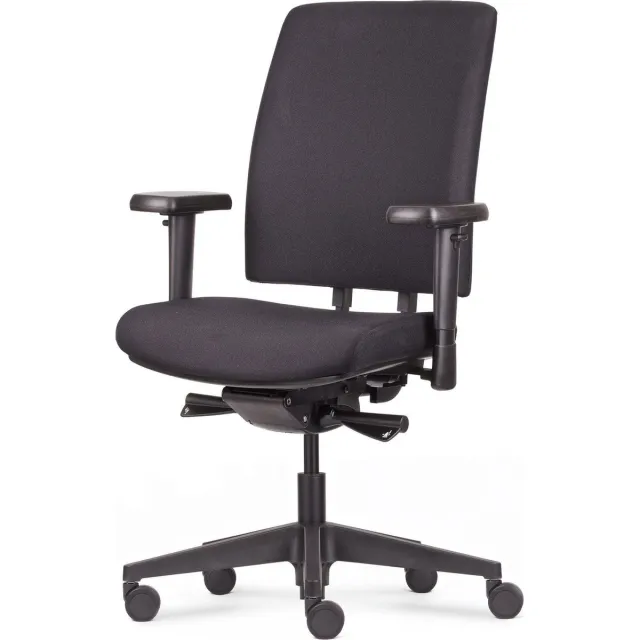 Workliving NPR1813 Jaarbeurs Regain Zwart - Bureaustoel Ergonomisch Design ARBO NPR - Regain Zwart