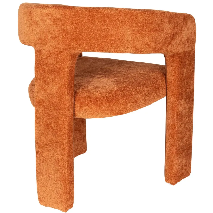 Housecraft Living Valentin eetkamerstoel oranje, foto 4
