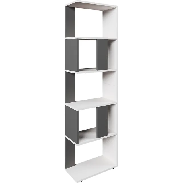 Vicco Ruimteverdeler – 45 x 162.6 cm Antraciet/wit