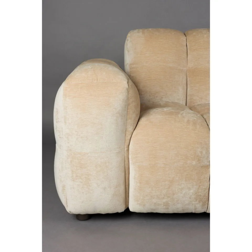 Dutchbone Hackman 3-zitsbank beige, foto 3
