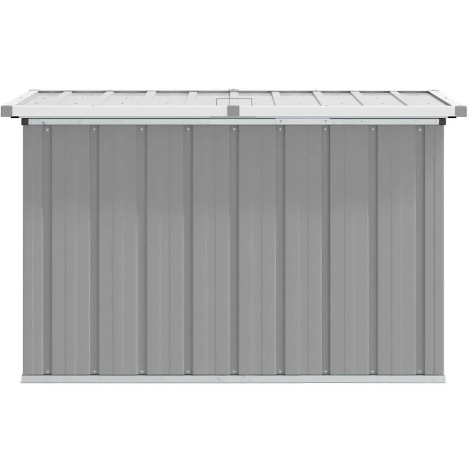 vidaXL Tuinbox 109x67x65 cm grijs, foto 4