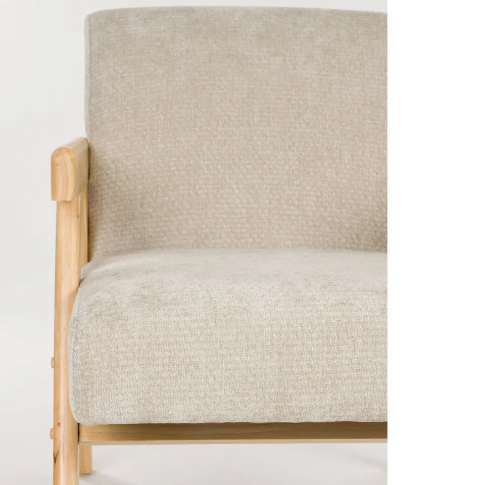 Housecraft Living fauteuil Panadero beige, foto 8