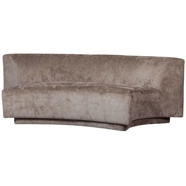 WOOOD Popular 2-zits bankje taupe