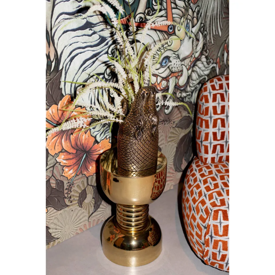 Bold Monkey Gonna Make You Sweat bijzettafel goud, foto 3