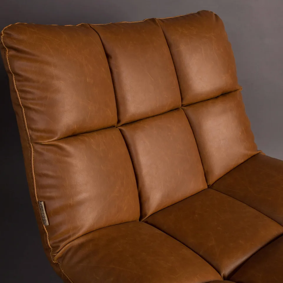 Dutchbone fauteuil Bar Lounge cognac, foto 6