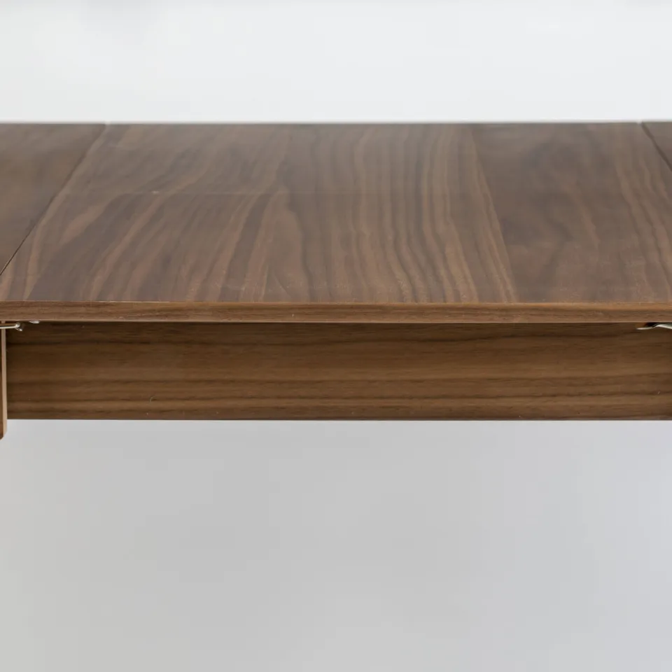 Zuiver verlengbare eetkamertafel Glimps (120/162x80 cm) walnoot, foto 5
