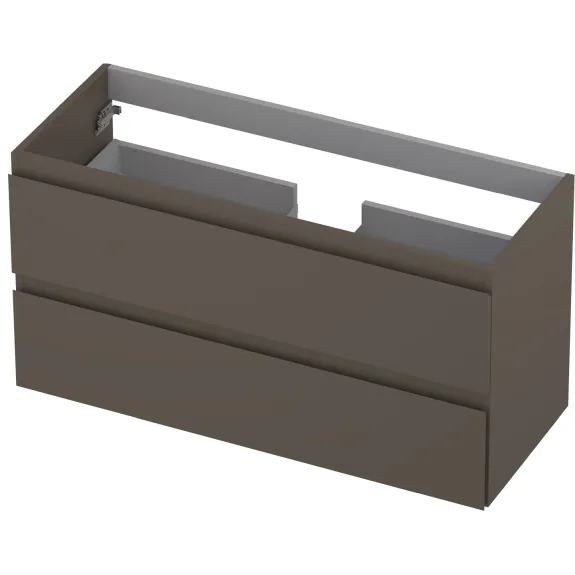 Ink onderkast 2 laden greeploos mat taupe