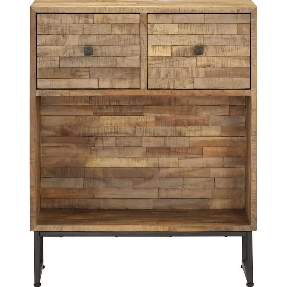 vidaXL Dressoir 60x30x75 cm gerecycled teakhout bruin, foto 2